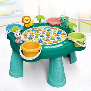 اسباب بازی میز ماهیگیری موزیکال FISHING GAME TABLE _اسباب بازی نوزادی